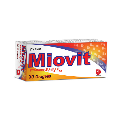 MIOVIT COMPLEJO B TAB X 30